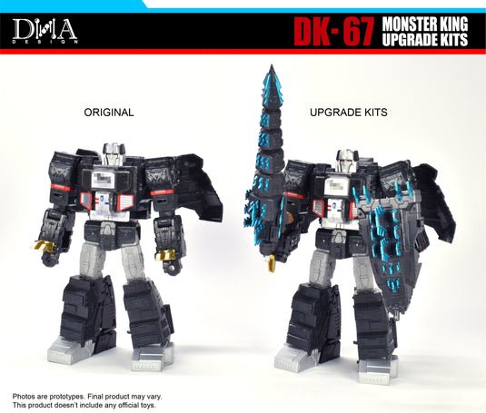 DNA Design - DK-67 Megazauron Monster King Upgrade Kit