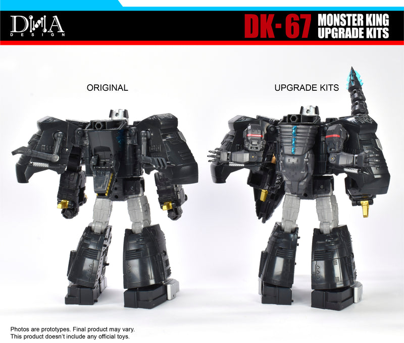 Load image into Gallery viewer, DNA Design - DK-67 Megazauron Monster King Upgrade Kit
