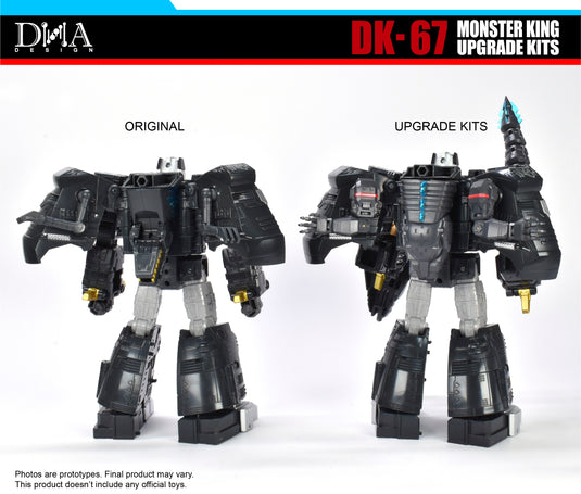 DNA Design - DK-67 Megazauron Monster King Upgrade Kit