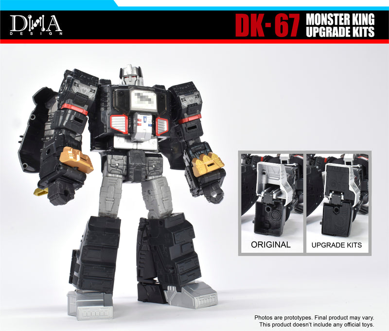 Load image into Gallery viewer, DNA Design - DK-67 Megazauron Monster King Upgrade Kit
