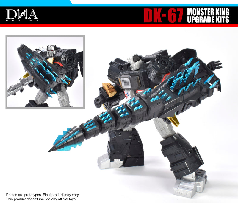 Load image into Gallery viewer, DNA Design - DK-67 Megazauron Monster King Upgrade Kit
