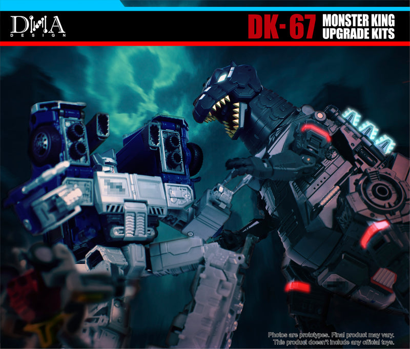 Load image into Gallery viewer, DNA Design - DK-67 Megazauron Monster King Upgrade Kit
