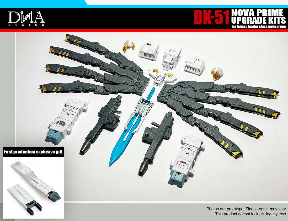 DNA Design - DK-51 Nova Prime Upgrade Kit (Reissue) – Ages Three