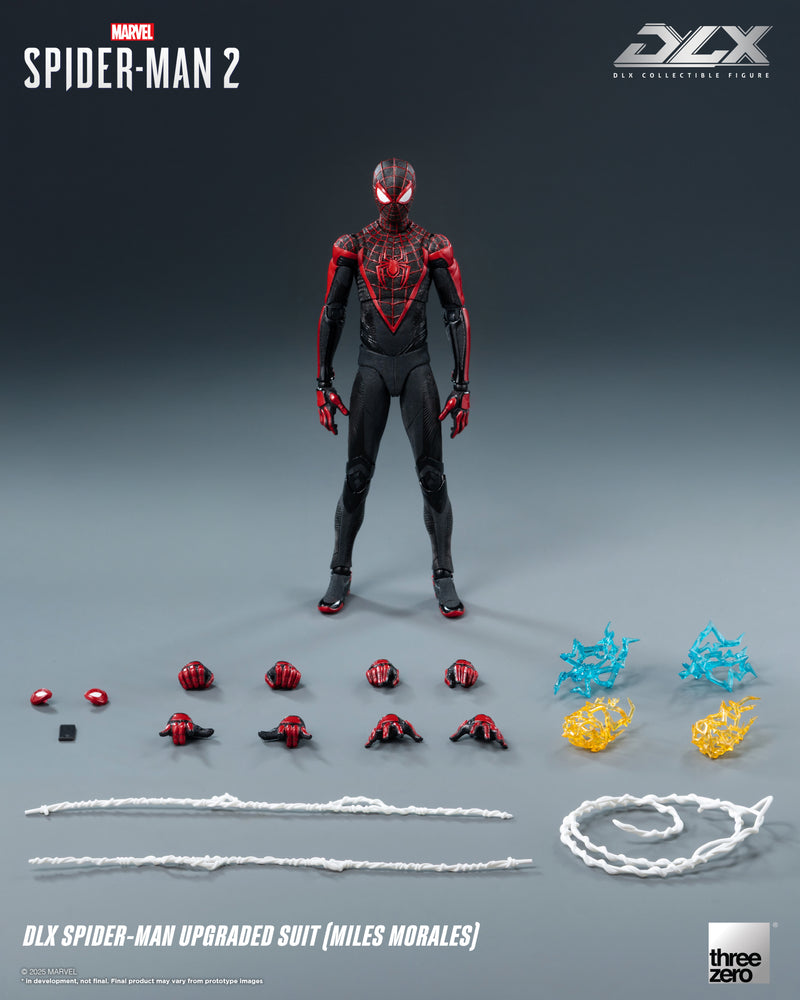 Load image into Gallery viewer, Threezero - 1/12 Marvel&#39;s Spider-Man 2: DLX Spider-Man Upgraded Suit (Miles Morales)
