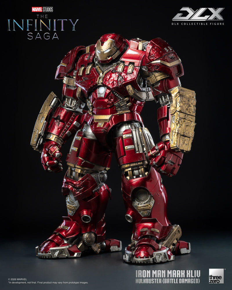 Load image into Gallery viewer, Threezero - 1/12 The Infinity Saga: DLX Iron Man Mark 44 Hulkbuster (Battle Damaged)
