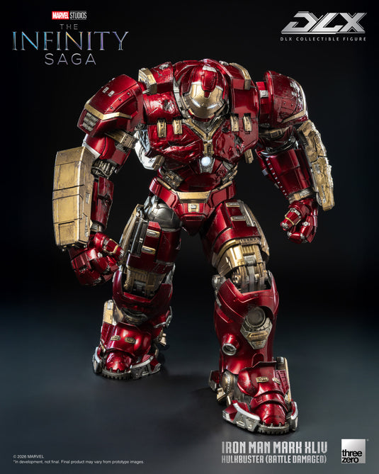 Threezero - 1/12 The Infinity Saga: DLX Iron Man Mark 44 Hulkbuster (Battle Damaged)