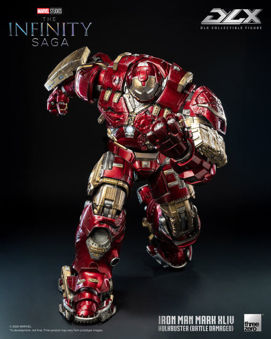 Threezero - 1/12 The Infinity Saga: DLX Iron Man Mark 44 Hulkbuster (Battle Damaged)