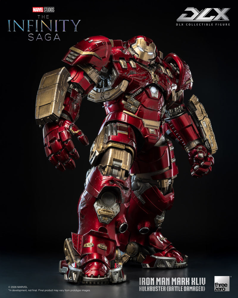 Load image into Gallery viewer, Threezero - 1/12 The Infinity Saga: DLX Iron Man Mark 44 Hulkbuster (Battle Damaged)
