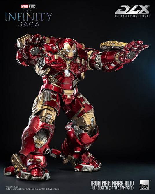Threezero - 1/12 The Infinity Saga: DLX Iron Man Mark 44 Hulkbuster (Battle Damaged)