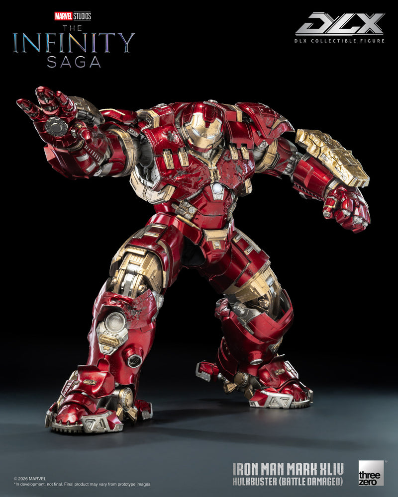 Load image into Gallery viewer, Threezero - 1/12 The Infinity Saga: DLX Iron Man Mark 44 Hulkbuster (Battle Damaged)
