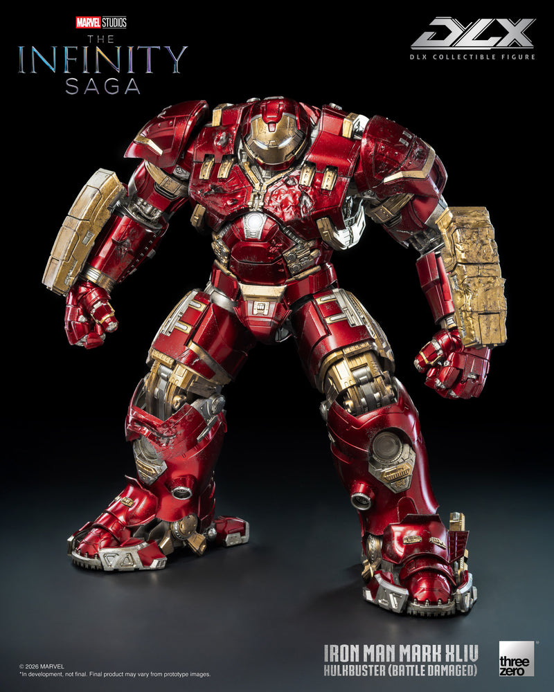 Load image into Gallery viewer, Threezero - 1/12 The Infinity Saga: DLX Iron Man Mark 44 Hulkbuster (Battle Damaged)
