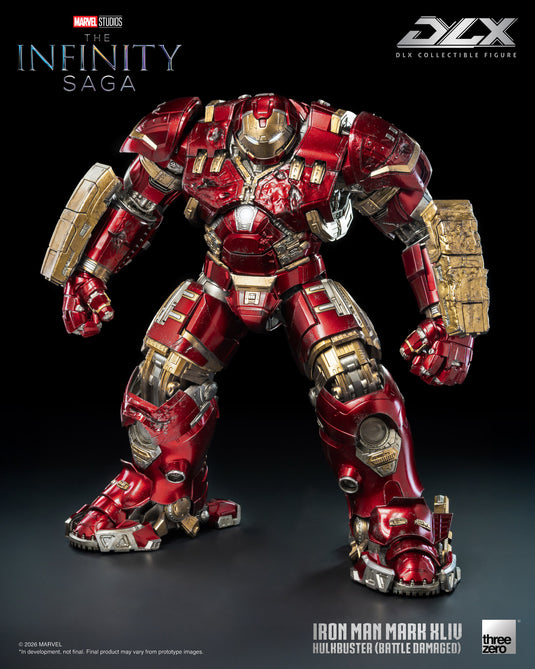 Threezero - 1/12 The Infinity Saga: DLX Iron Man Mark 44 Hulkbuster (Battle Damaged)