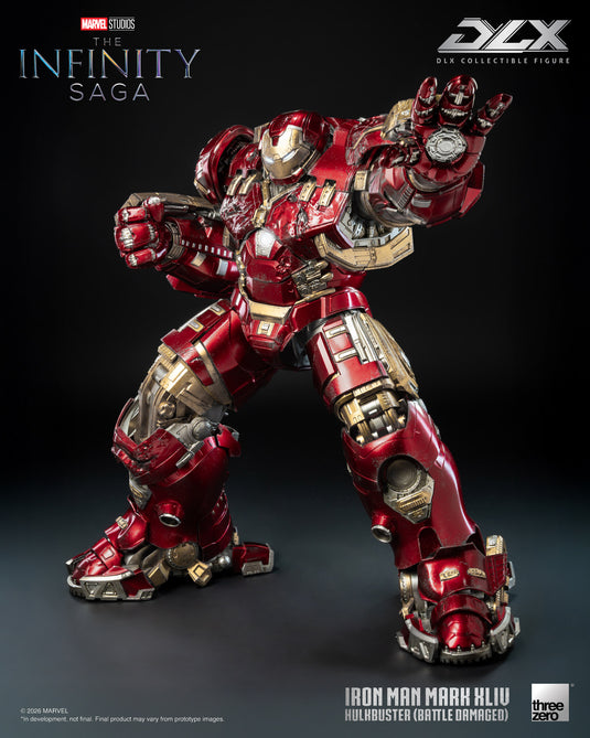 Threezero - 1/12 The Infinity Saga: DLX Iron Man Mark 44 Hulkbuster (Battle Damaged)