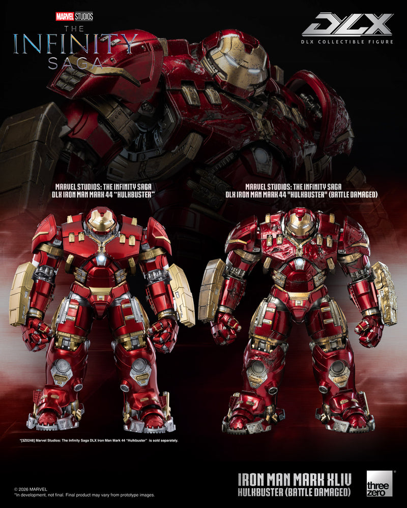 Load image into Gallery viewer, Threezero - 1/12 The Infinity Saga: DLX Iron Man Mark 44 Hulkbuster (Battle Damaged)
