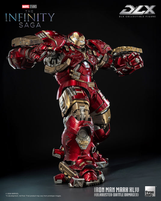 Threezero - 1/12 The Infinity Saga: DLX Iron Man Mark 44 Hulkbuster (Battle Damaged)
