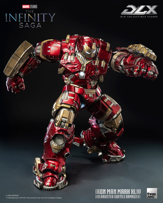 Threezero - 1/12 The Infinity Saga: DLX Iron Man Mark 44 Hulkbuster (Battle Damaged)