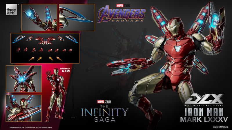 Load image into Gallery viewer, Threezero - 1/12 The Infinity Saga: DLX Iron Man Mark 85
