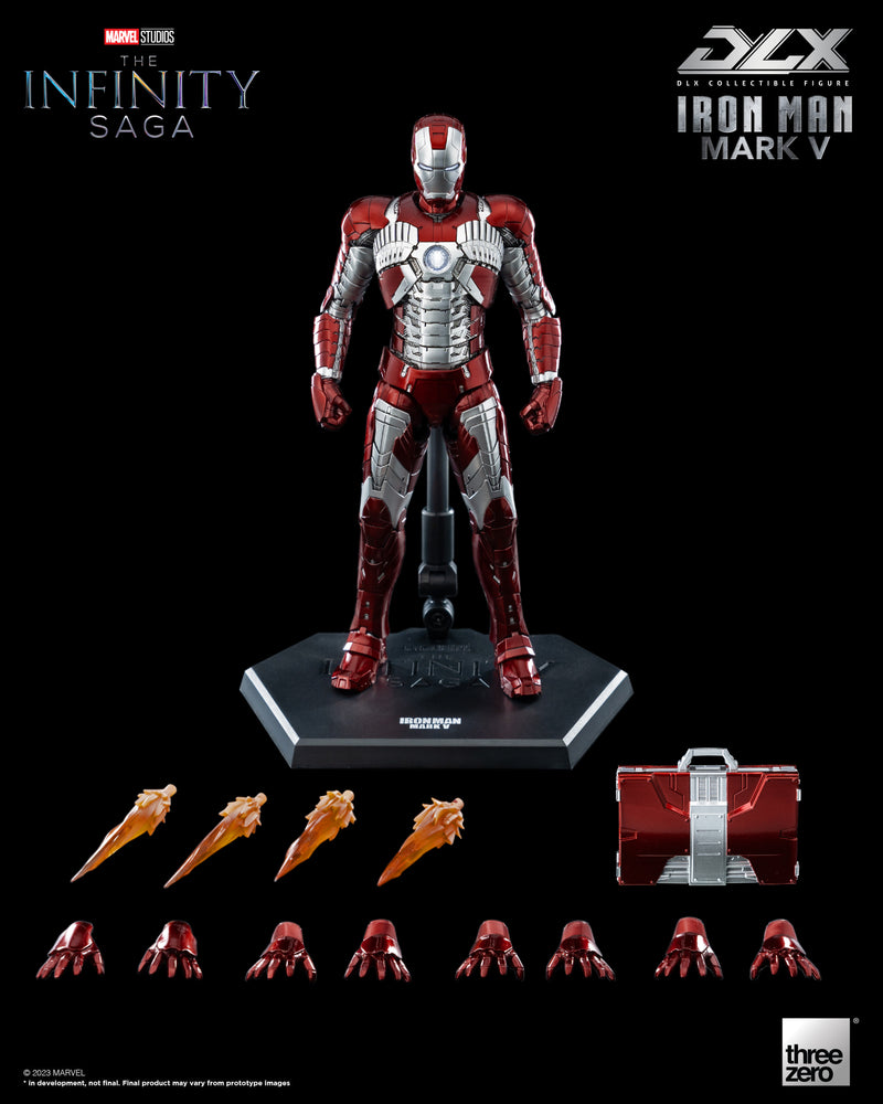 Load image into Gallery viewer, Threezero - 1/12 The Infinity Saga: DLX Iron Man Mark 5
