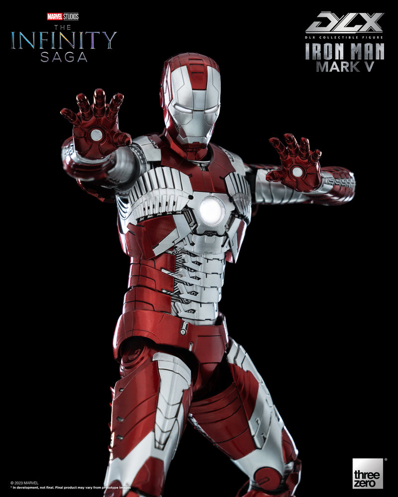 Load image into Gallery viewer, Threezero - 1/12 The Infinity Saga: DLX Iron Man Mark 5
