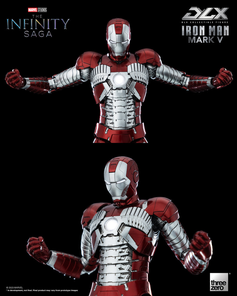 Load image into Gallery viewer, Threezero - 1/12 The Infinity Saga: DLX Iron Man Mark 5
