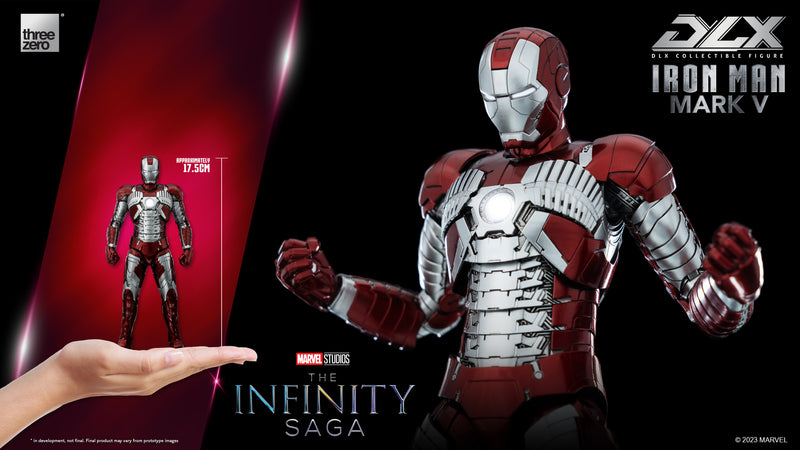 Load image into Gallery viewer, Threezero - 1/12 The Infinity Saga: DLX Iron Man Mark 5
