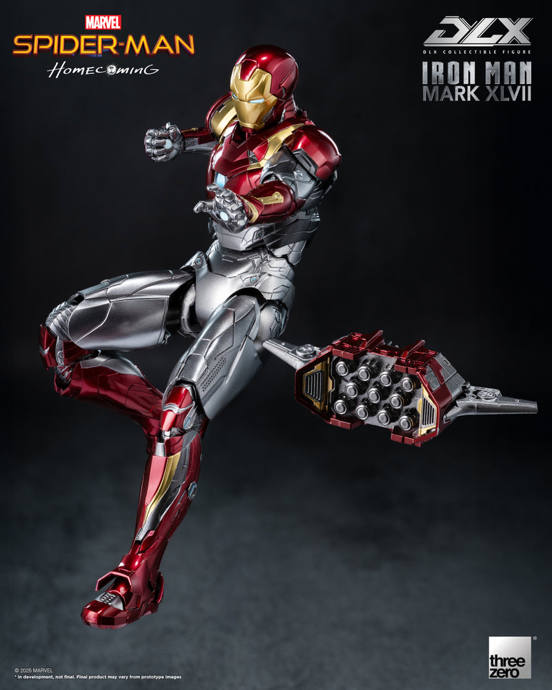 Load image into Gallery viewer, Threezero - 1/12 Spider-Man Homecoming: DLX Iron Man Mark XLVII
