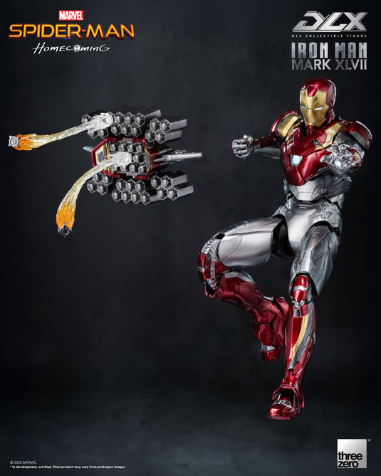 Threezero - 1/12 Spider-Man Homecoming: DLX Iron Man Mark XLVII
