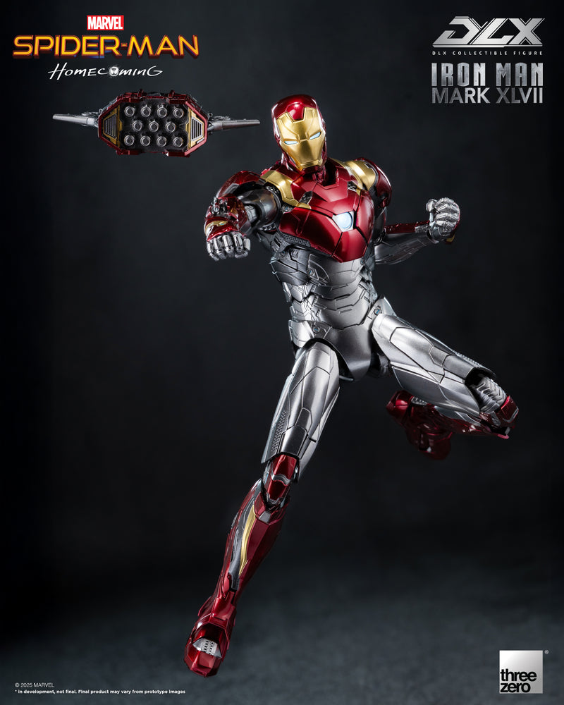 Load image into Gallery viewer, Threezero - 1/12 Spider-Man Homecoming: DLX Iron Man Mark XLVII
