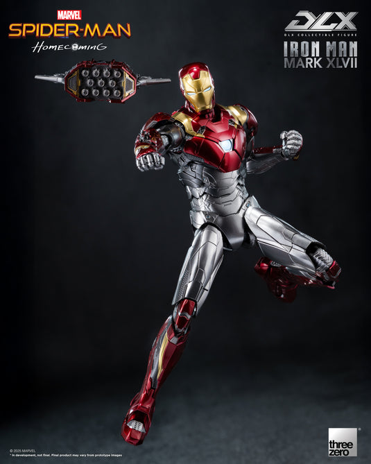 Threezero - 1/12 Spider-Man Homecoming: DLX Iron Man Mark XLVII