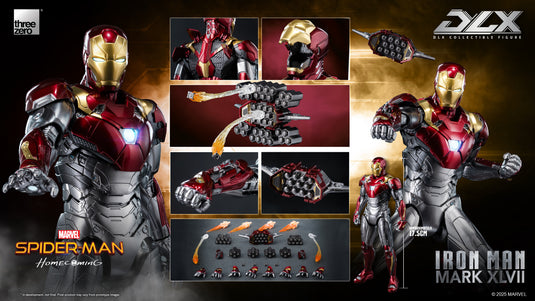 Threezero - 1/12 Spider-Man Homecoming: DLX Iron Man Mark XLVII
