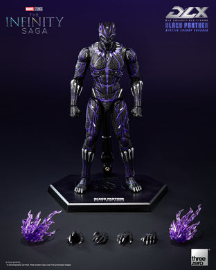 Threezero - 1/12 The Infinity Saga: DLX Black Panther (Kinetic Energy Charged)