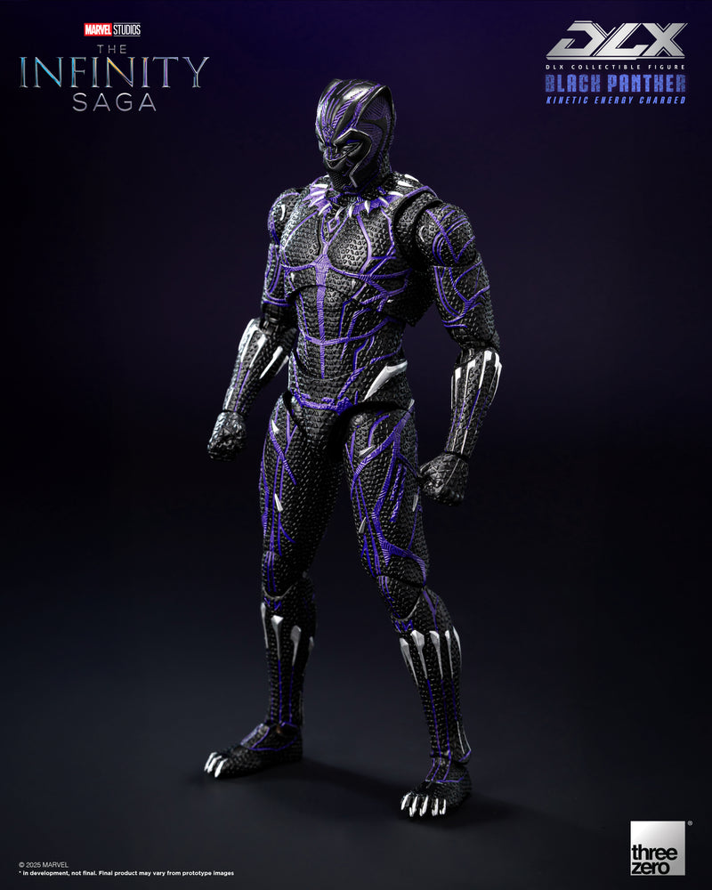 Load image into Gallery viewer, Threezero - 1/12 The Infinity Saga: DLX Black Panther (Kinetic Energy Charged)
