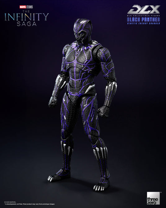 Threezero - 1/12 The Infinity Saga: DLX Black Panther (Kinetic Energy Charged)