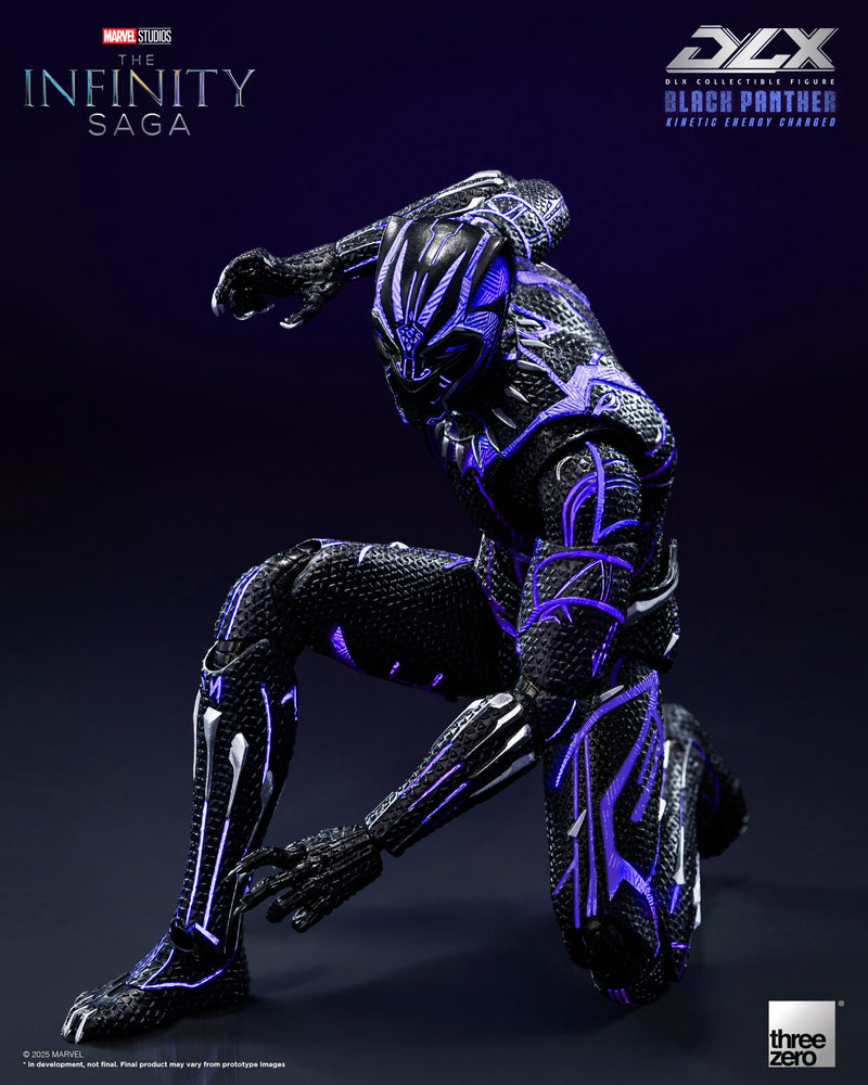Load image into Gallery viewer, Threezero - 1/12 The Infinity Saga: DLX Black Panther (Kinetic Energy Charged)
