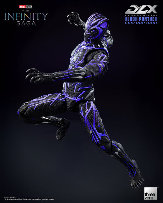 Threezero - 1/12 The Infinity Saga: DLX Black Panther (Kinetic Energy Charged)