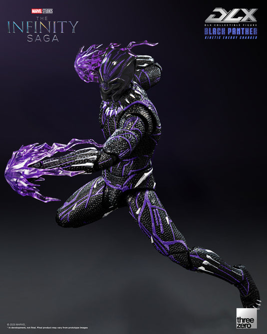 Threezero - 1/12 The Infinity Saga: DLX Black Panther (Kinetic Energy Charged)