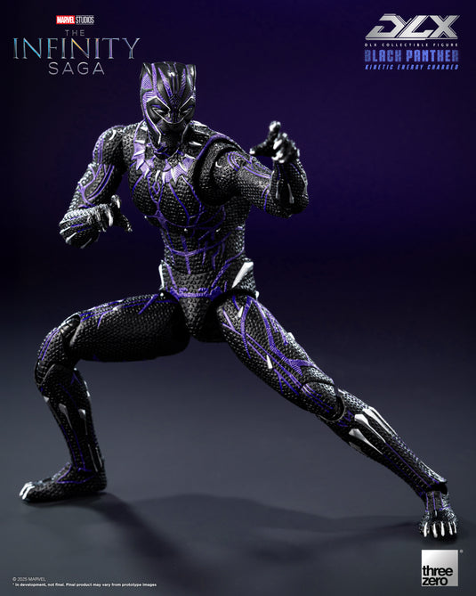 Threezero - 1/12 The Infinity Saga: DLX Black Panther (Kinetic Energy Charged)