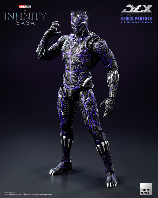 Threezero - 1/12 The Infinity Saga: DLX Black Panther (Kinetic Energy Charged)