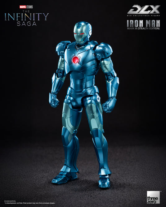 Threezero - 1/12 The Infinity Saga: DLX Iron Man Mark 3 (Stealth Edition)