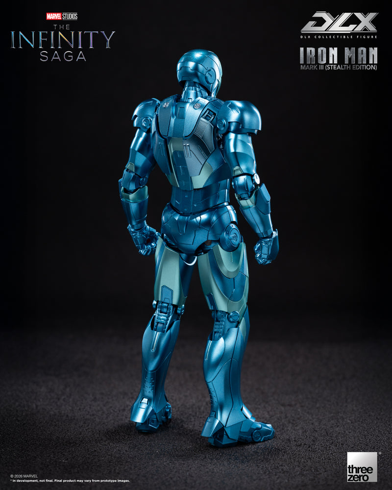 Load image into Gallery viewer, Threezero - 1/12 The Infinity Saga: DLX Iron Man Mark 3 (Stealth Edition)
