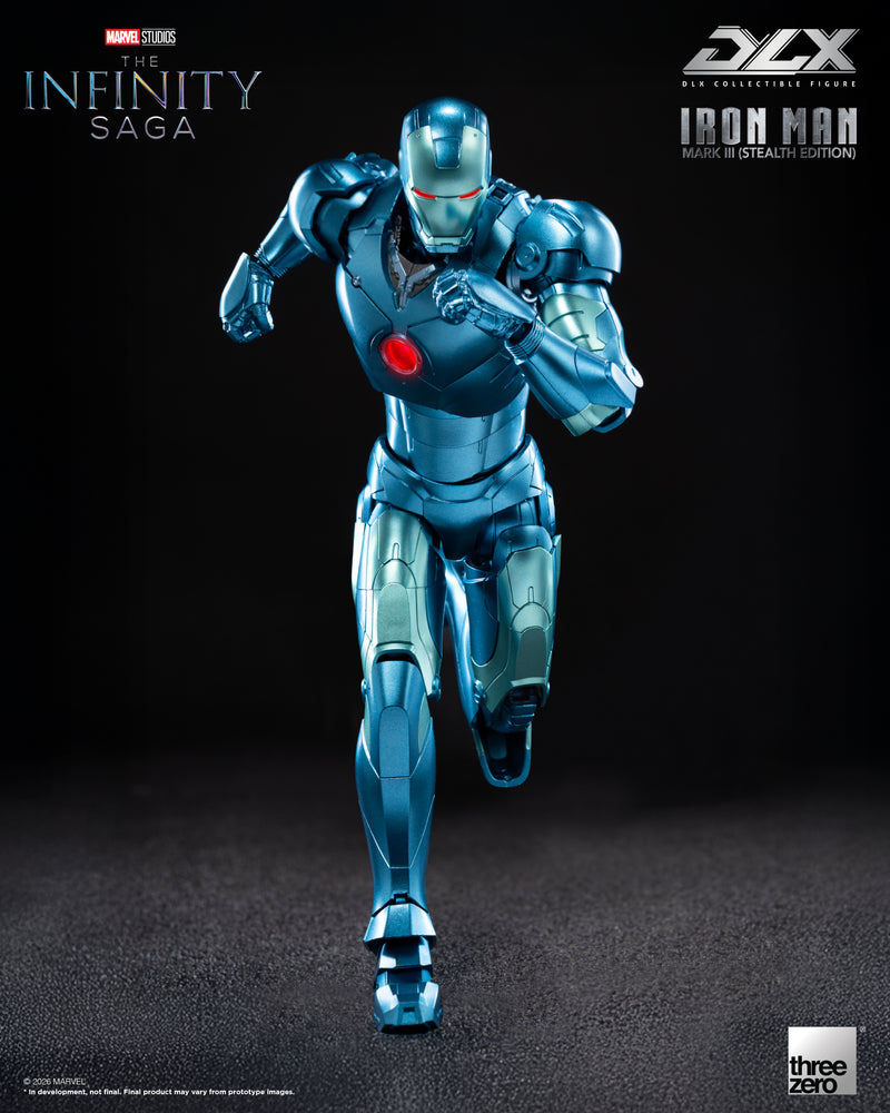 Load image into Gallery viewer, Threezero - 1/12 The Infinity Saga: DLX Iron Man Mark 3 (Stealth Edition)
