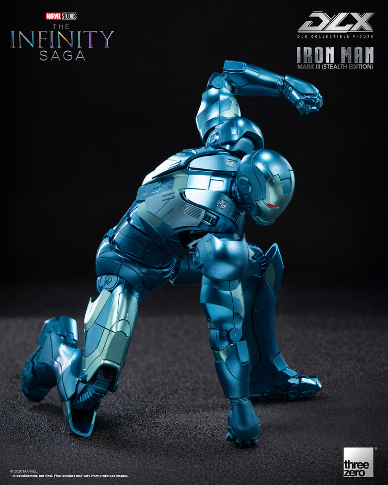 Load image into Gallery viewer, Threezero - 1/12 The Infinity Saga: DLX Iron Man Mark 3 (Stealth Edition)
