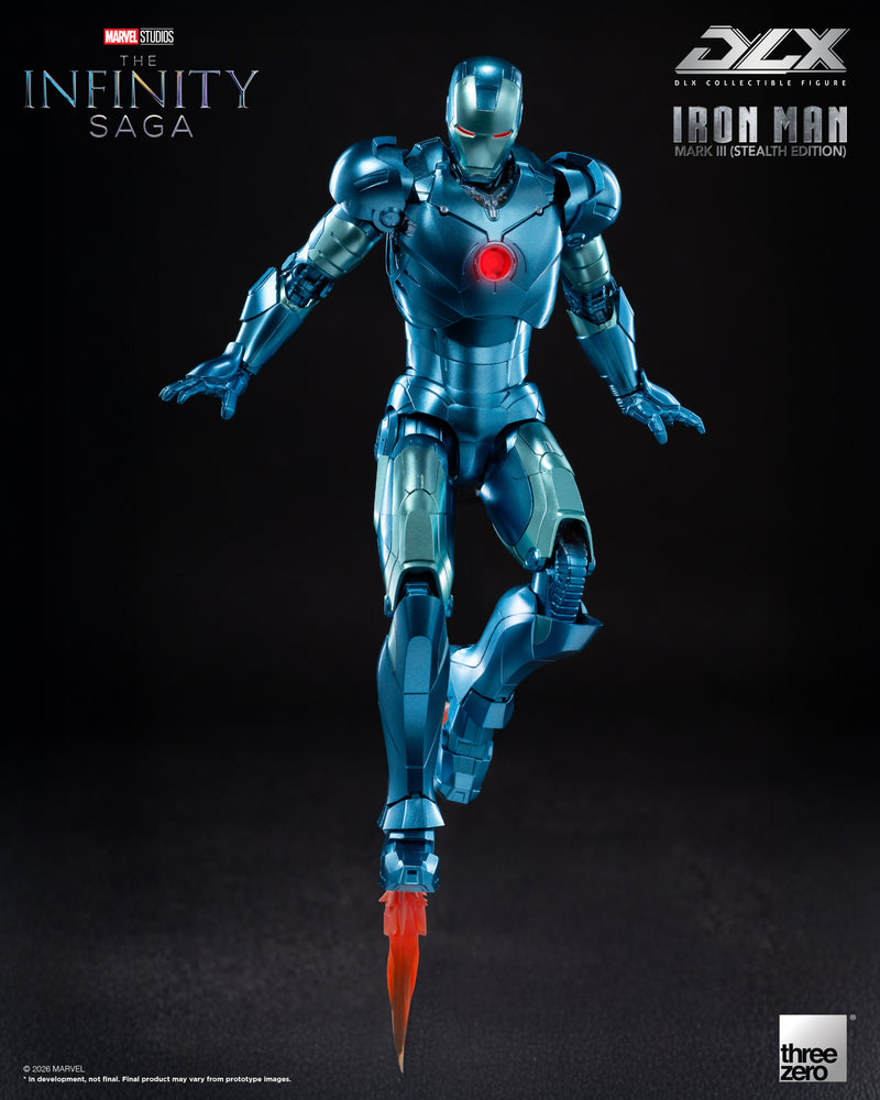 Load image into Gallery viewer, Threezero - 1/12 The Infinity Saga: DLX Iron Man Mark 3 (Stealth Edition)
