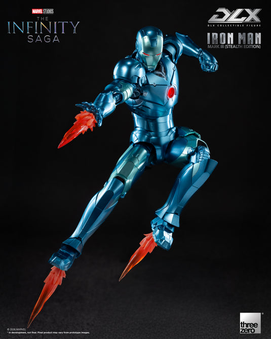 Threezero - 1/12 The Infinity Saga: DLX Iron Man Mark 3 (Stealth Edition)