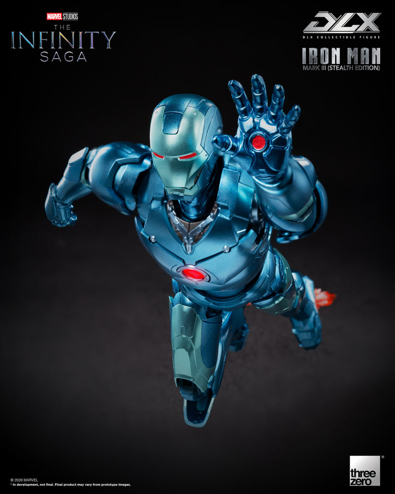 Load image into Gallery viewer, Threezero - 1/12 The Infinity Saga: DLX Iron Man Mark 3 (Stealth Edition)
