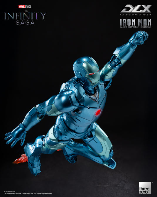 Threezero - 1/12 The Infinity Saga: DLX Iron Man Mark 3 (Stealth Edition)