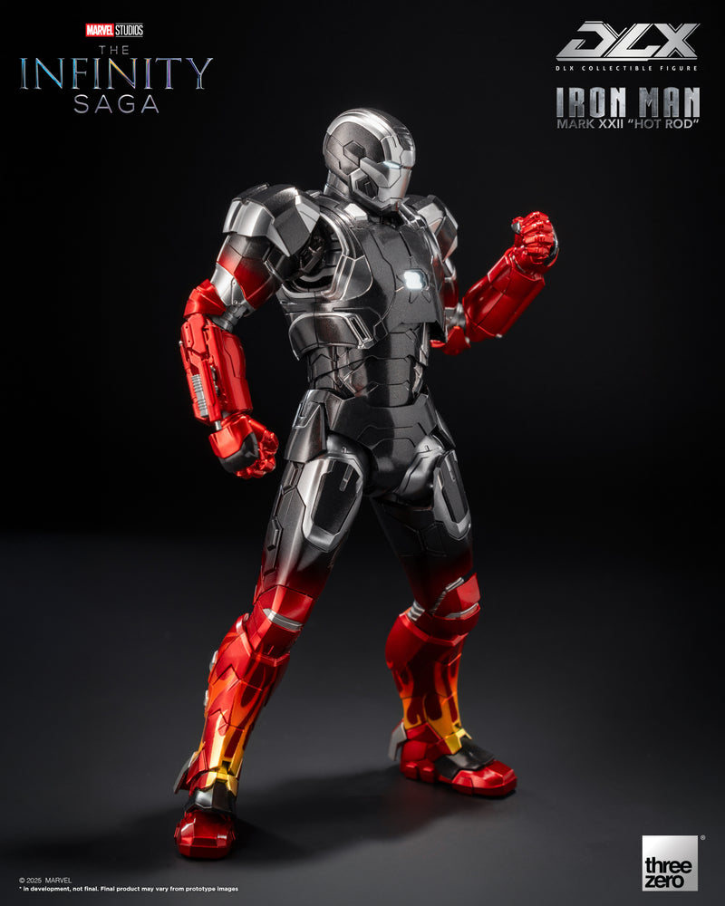 Load image into Gallery viewer, Threezero - 1/12 The Infinity Saga: DLX Iron Man Mark 22 Hot Rod

