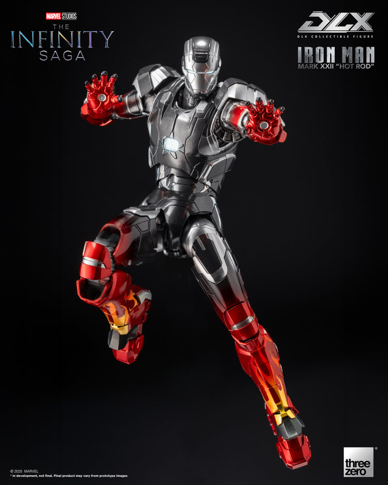 Load image into Gallery viewer, Threezero - 1/12 The Infinity Saga: DLX Iron Man Mark 22 Hot Rod
