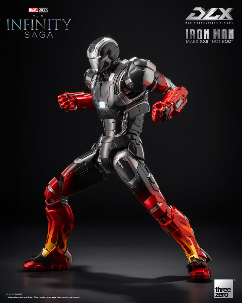 Load image into Gallery viewer, Threezero - 1/12 The Infinity Saga: DLX Iron Man Mark 22 Hot Rod
