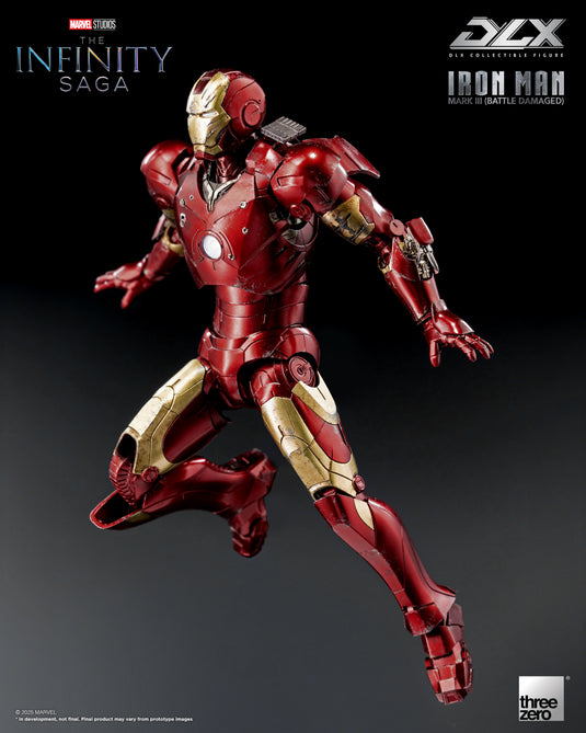 Threezero - 1/12 The Infinity Saga: DLX Iron Man Mark 3 (Battle Damaged)